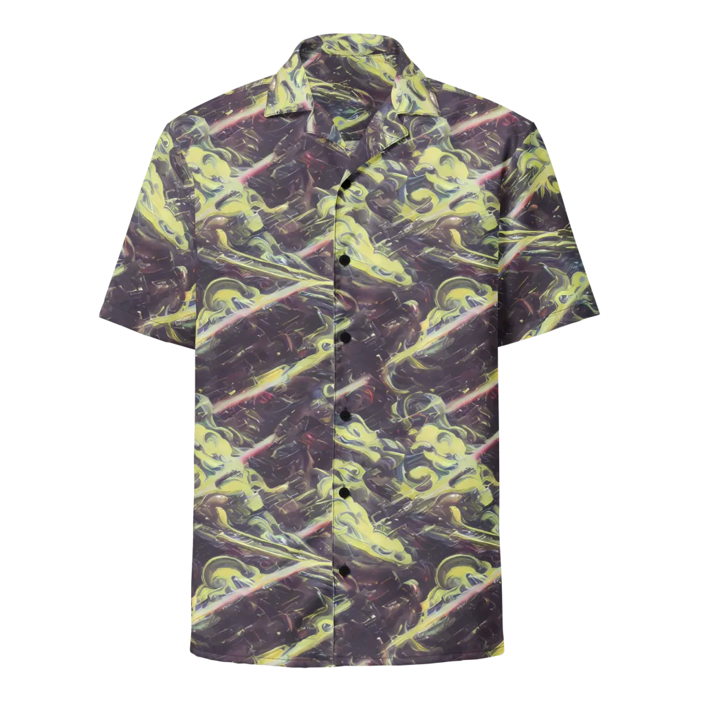 Vortex Garden on Button Shirt — Front