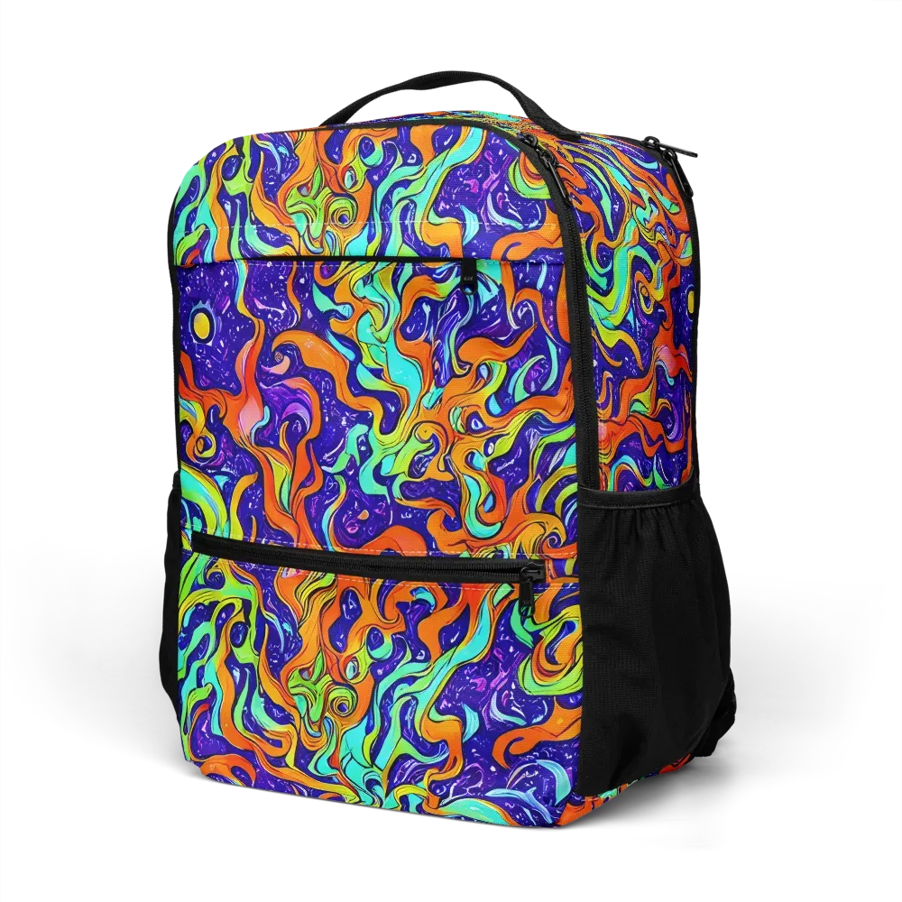 Lava Lagoon on Utility Backpack — Left Front