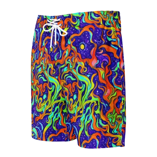Lava Lagoon on a Men's Board Shorts