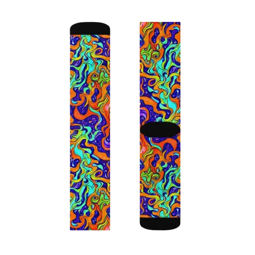 Lava Lagoon on a Socks