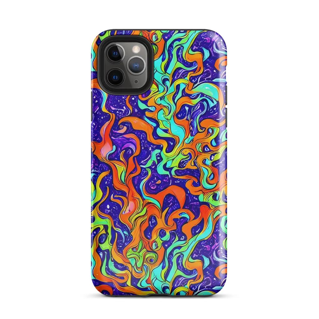 Lava Lagoon on Tough Case for iPhone® — Front