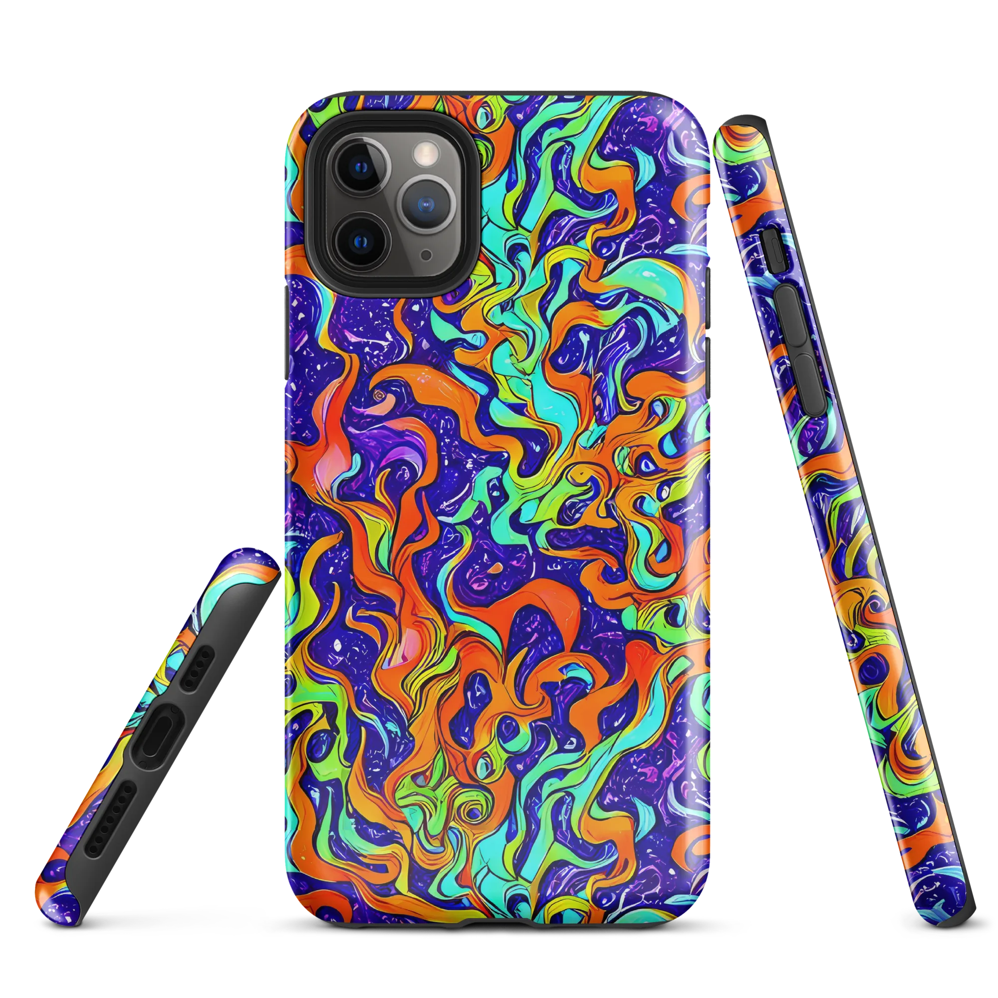 Lava Lagoon on Tough Case for iPhone® — Front