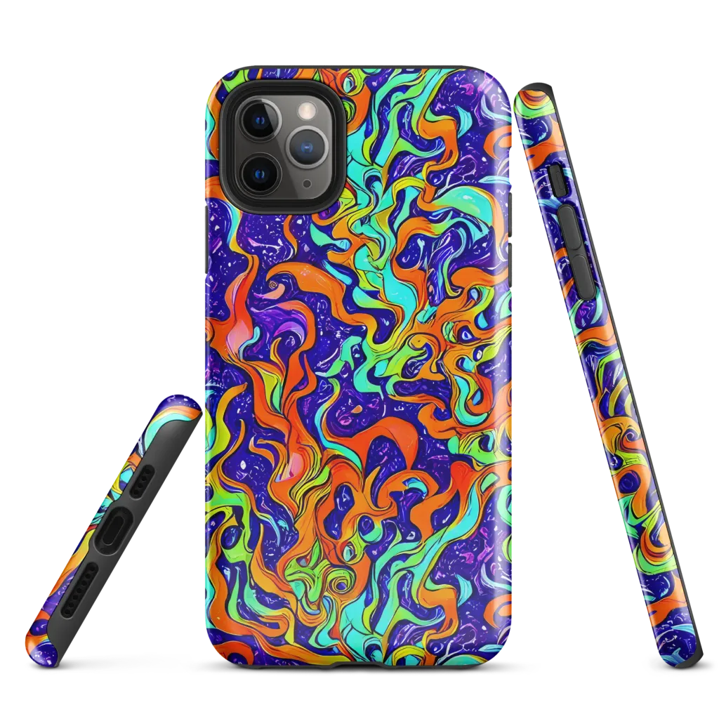 Lava Lagoon on Tough Case for iPhone® — Front