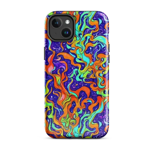 Lava Lagoon on a MagSafe Tough Case for iPhone®