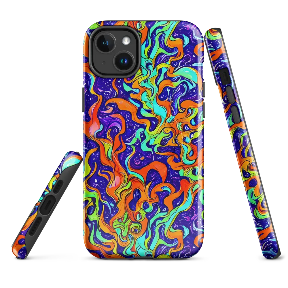 Lava Lagoon on MagSafe Tough Case for iPhone® — Front