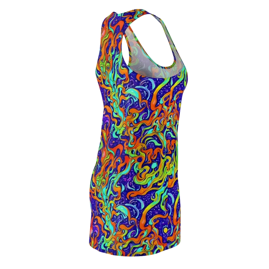 Lava Lagoon on Racerback Dress — Back Side
