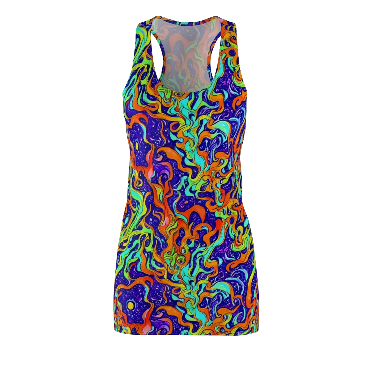 Lava Lagoon on Racerback Dress — Front