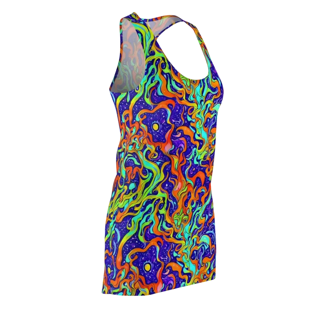 Lava Lagoon on Racerback Dress — Front Side