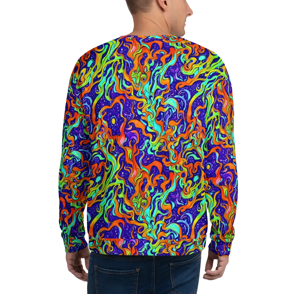 Lava Lagoon on Sweatshirt — Back