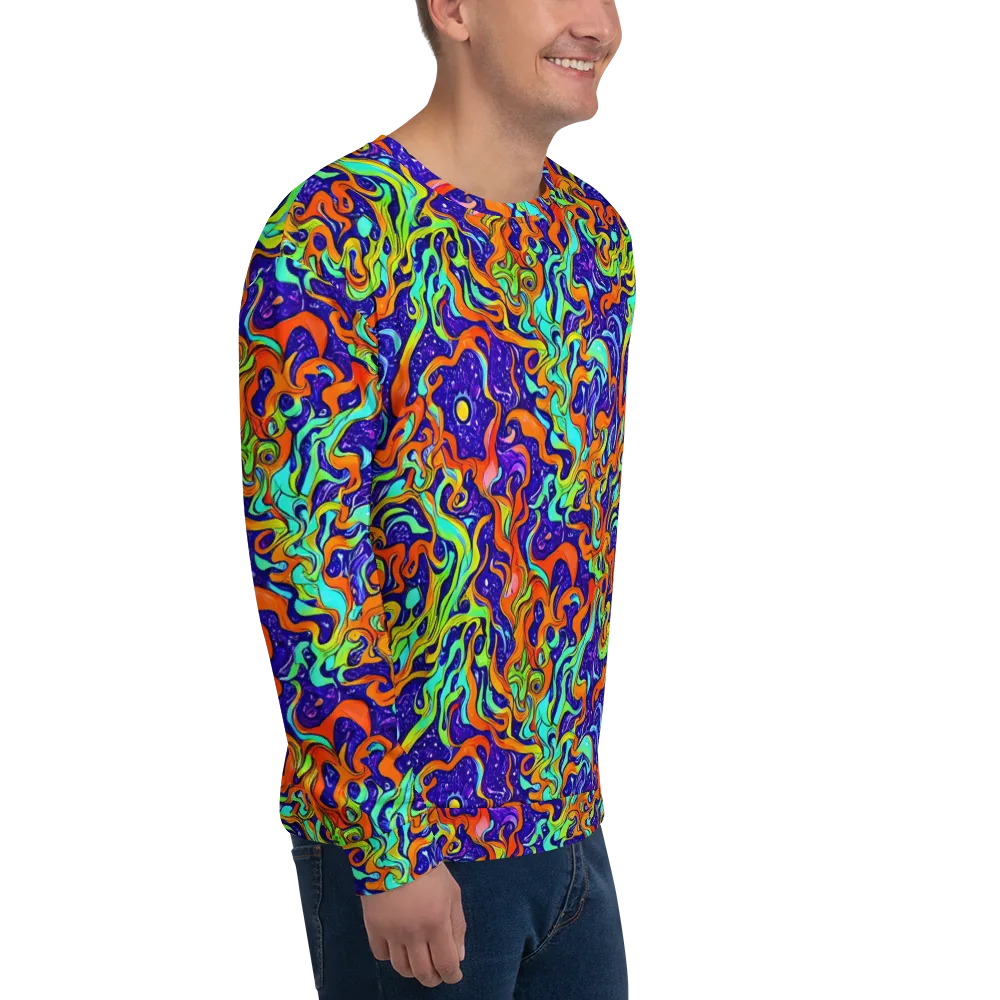 Lava Lagoon on Sweatshirt — Right Front