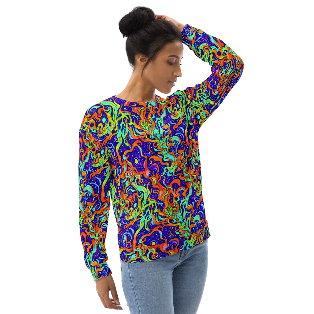 Lava Lagoon on Sweatshirt — Right Front