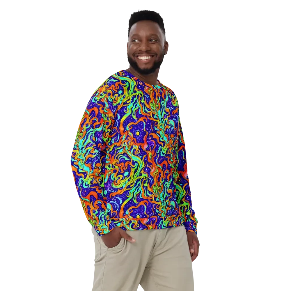 Lava Lagoon on Sweatshirt — Front