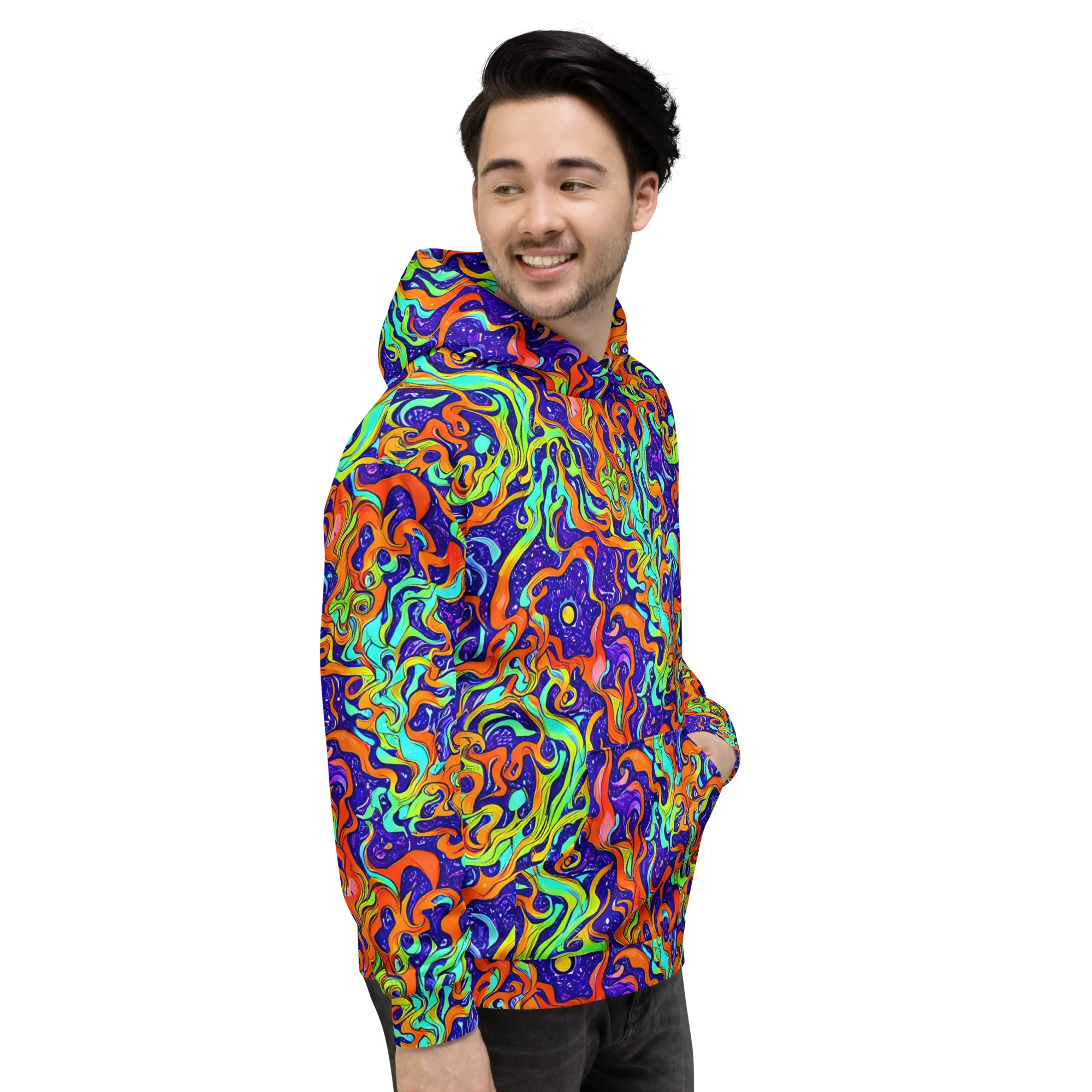 Lava Lagoon on Hoodie — Right