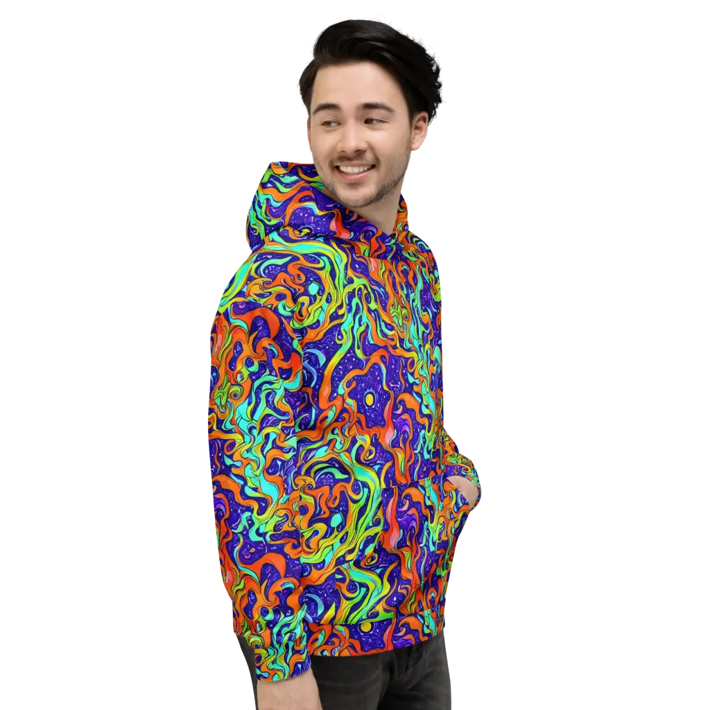 Lava Lagoon on Hoodie — Right