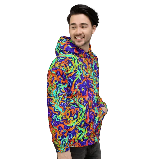Lava Lagoon on a Hoodie