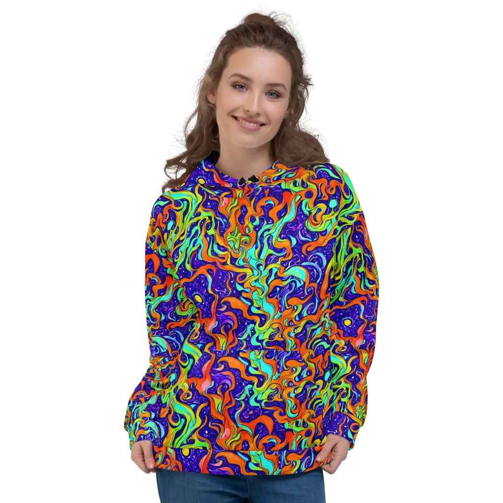 Lava Lagoon on Hoodie — Front