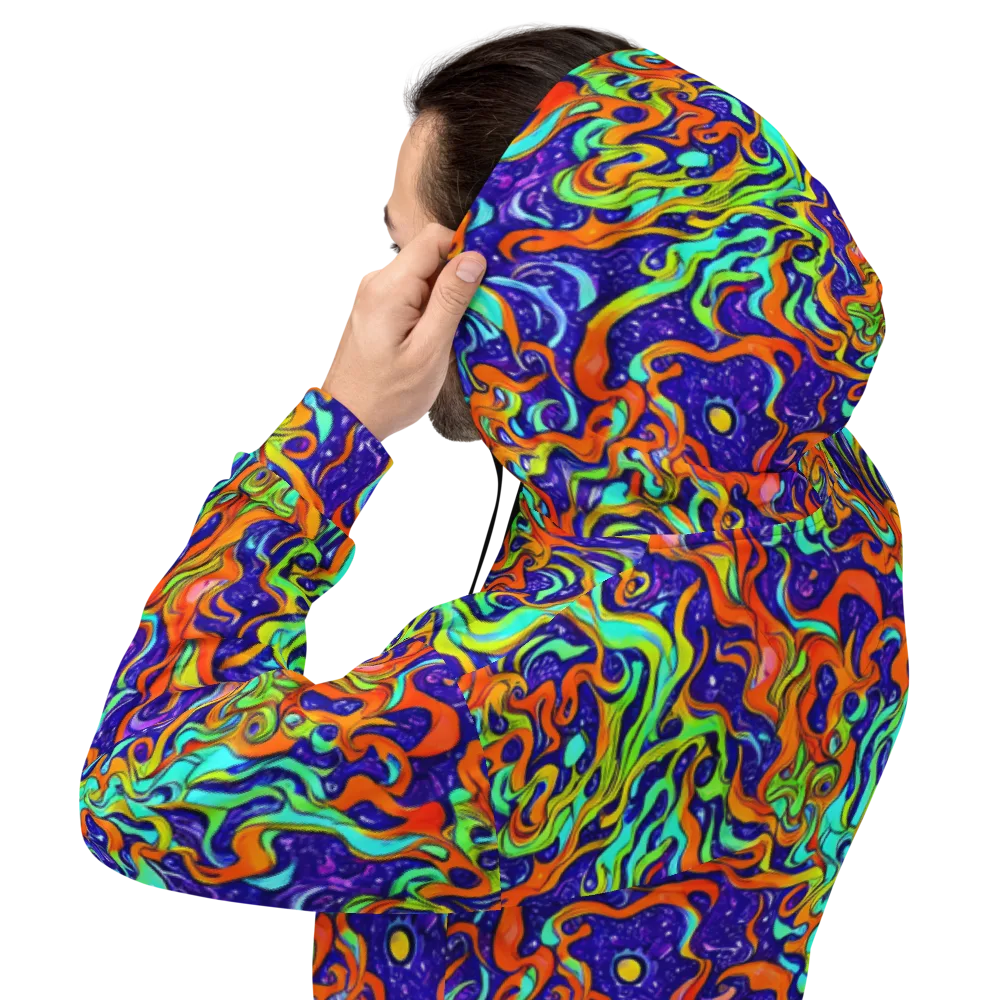 Lava Lagoon on Hoodie — Back