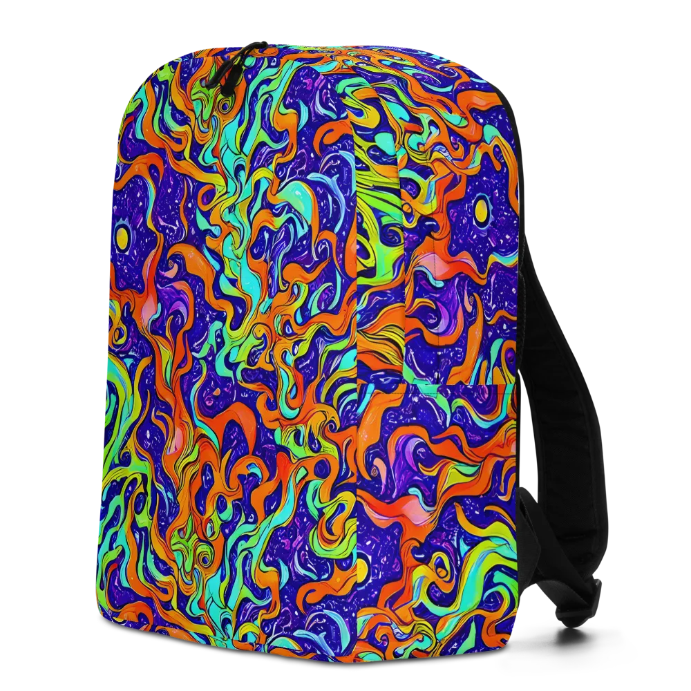 Lava Lagoon on Minimalist Backpack — Left