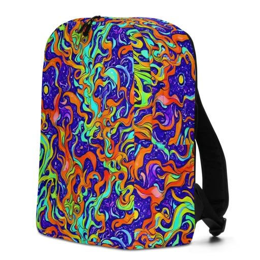 Lava Lagoon on a Minimalist Backpack