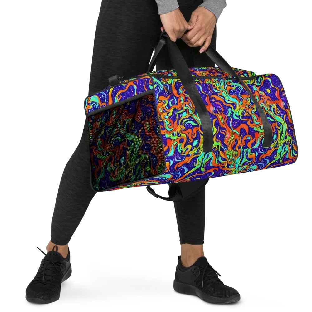 Lava Lagoon on Duffle Bag — Right Front