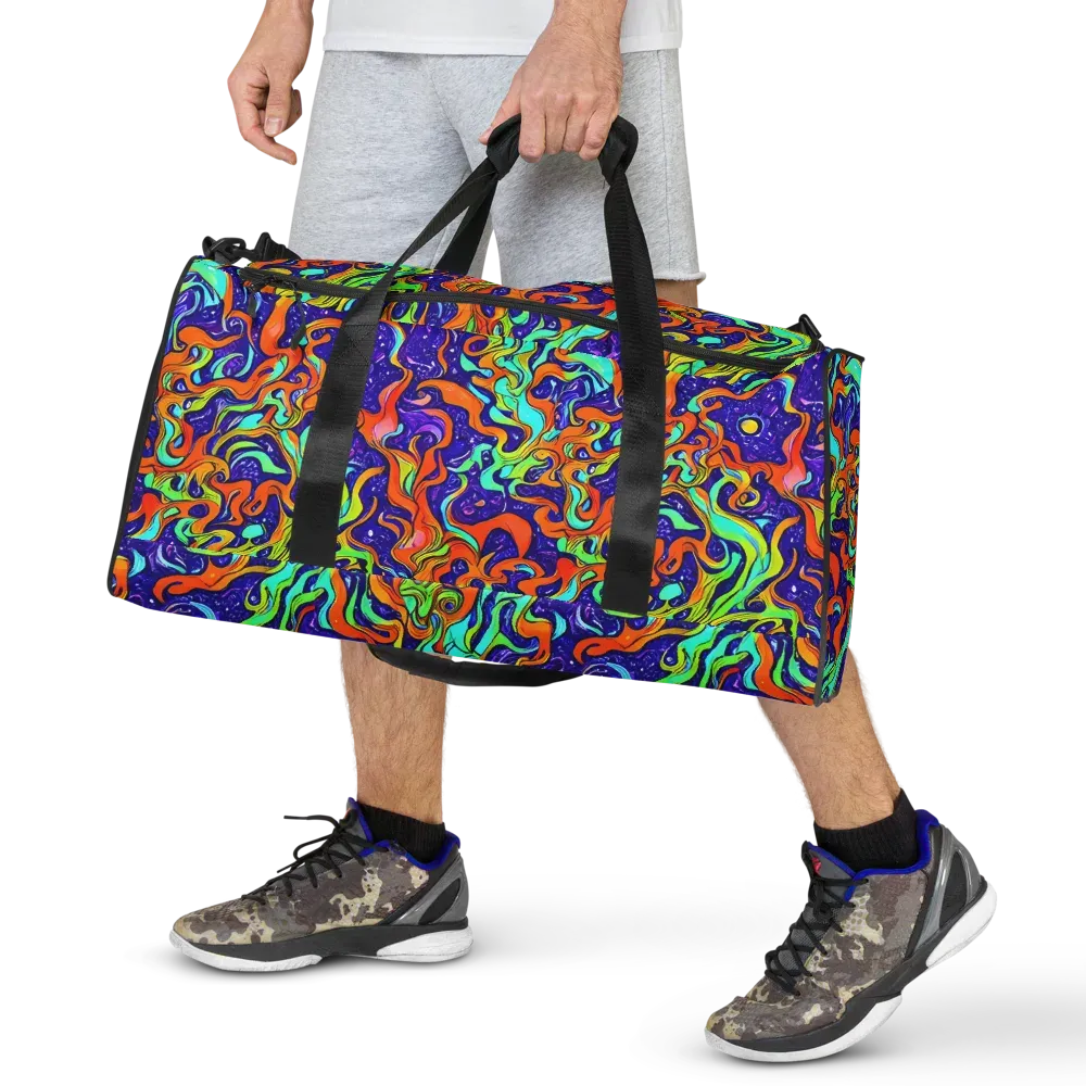 Lava Lagoon on Duffle Bag — Front
