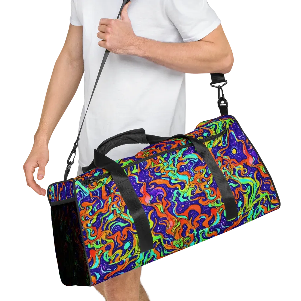 Lava Lagoon on Duffle Bag — Right Front