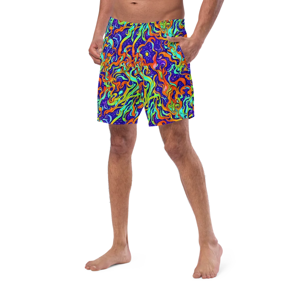 Lava Lagoon on Swim Trunks — Left Front