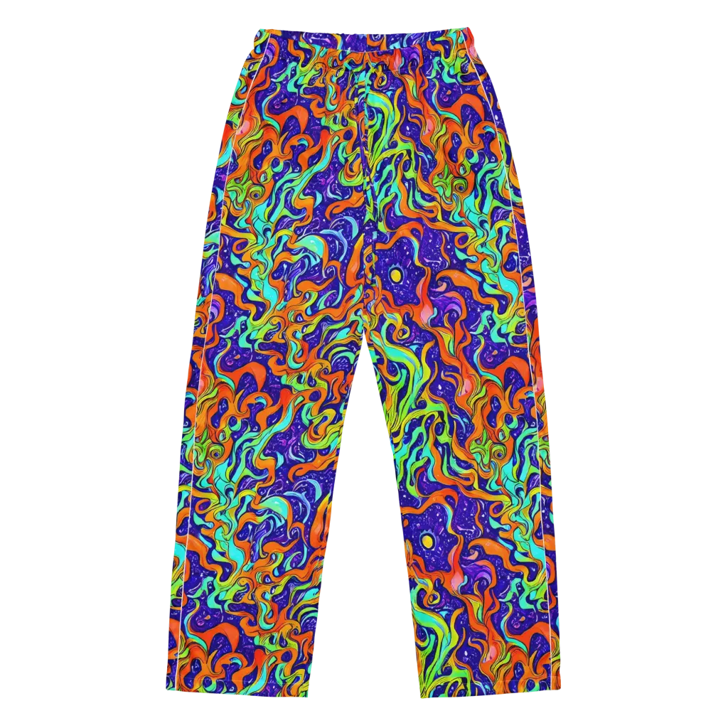 Lava Lagoon on Women's Pajama Pants — Front