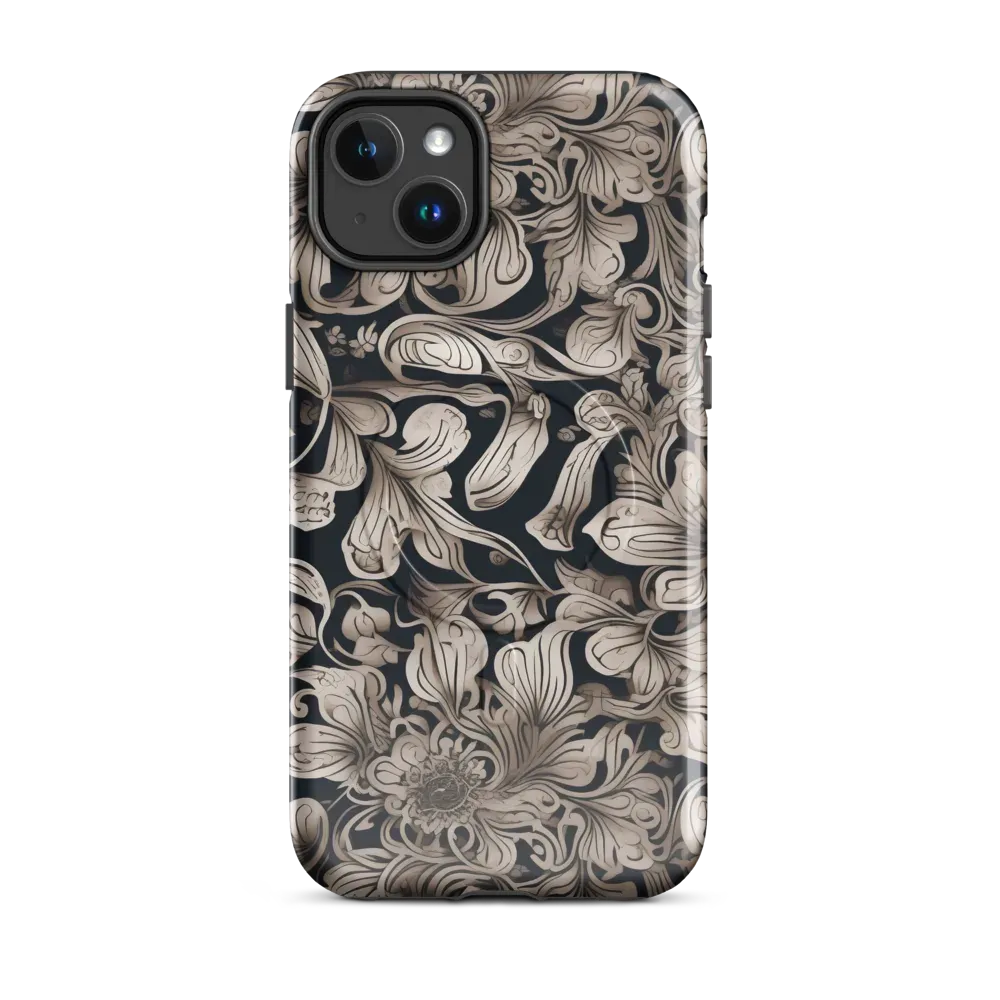 Sepia Bloom on MagSafe Tough Case for iPhone® — Front