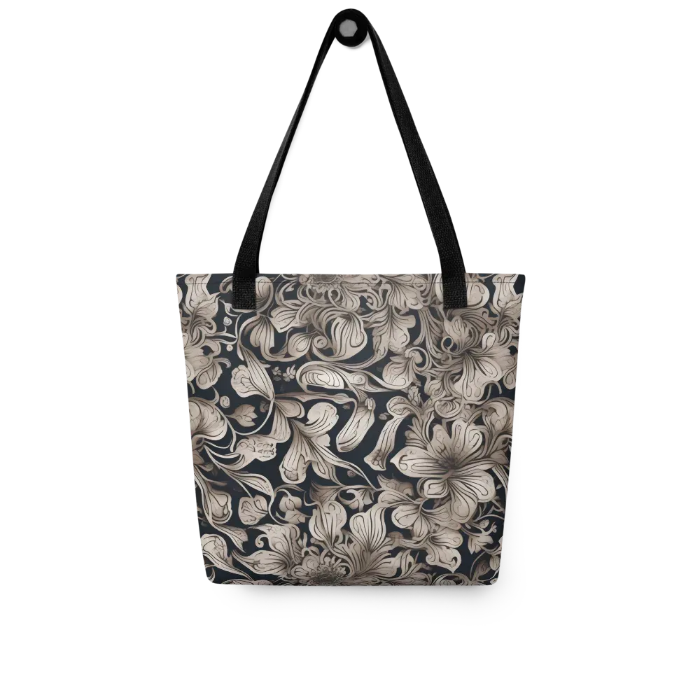 Sepia Bloom on Tote Bag — Front