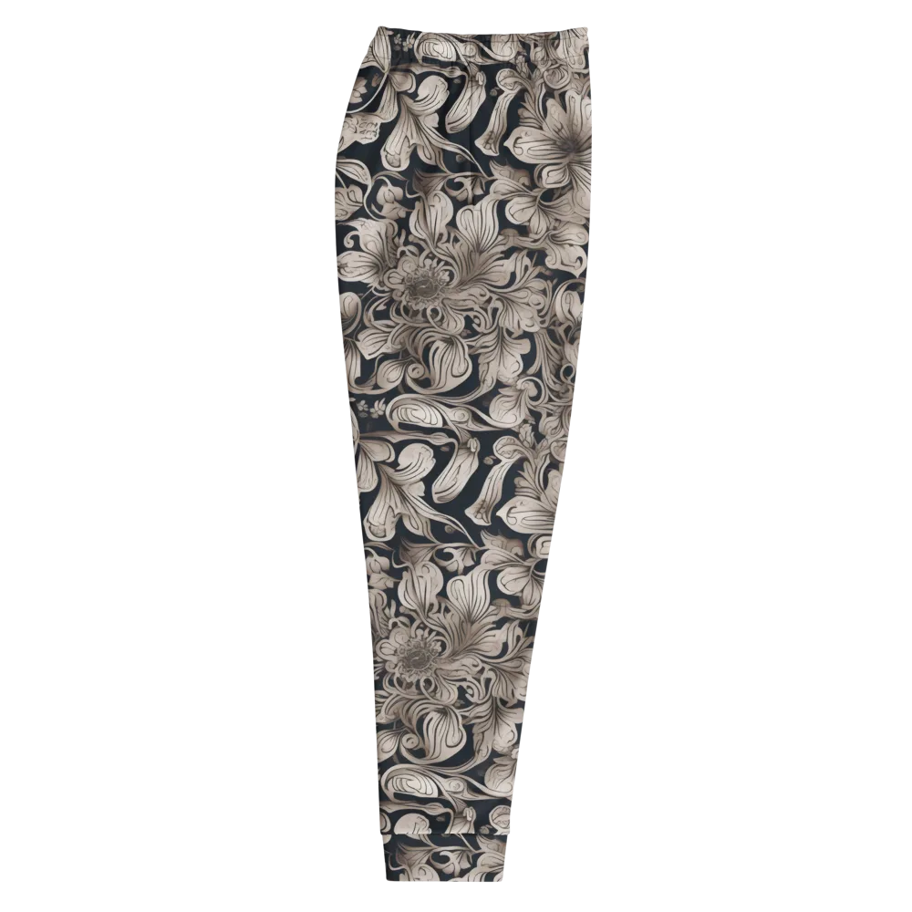 Sepia Bloom on Men's Joggers — Right