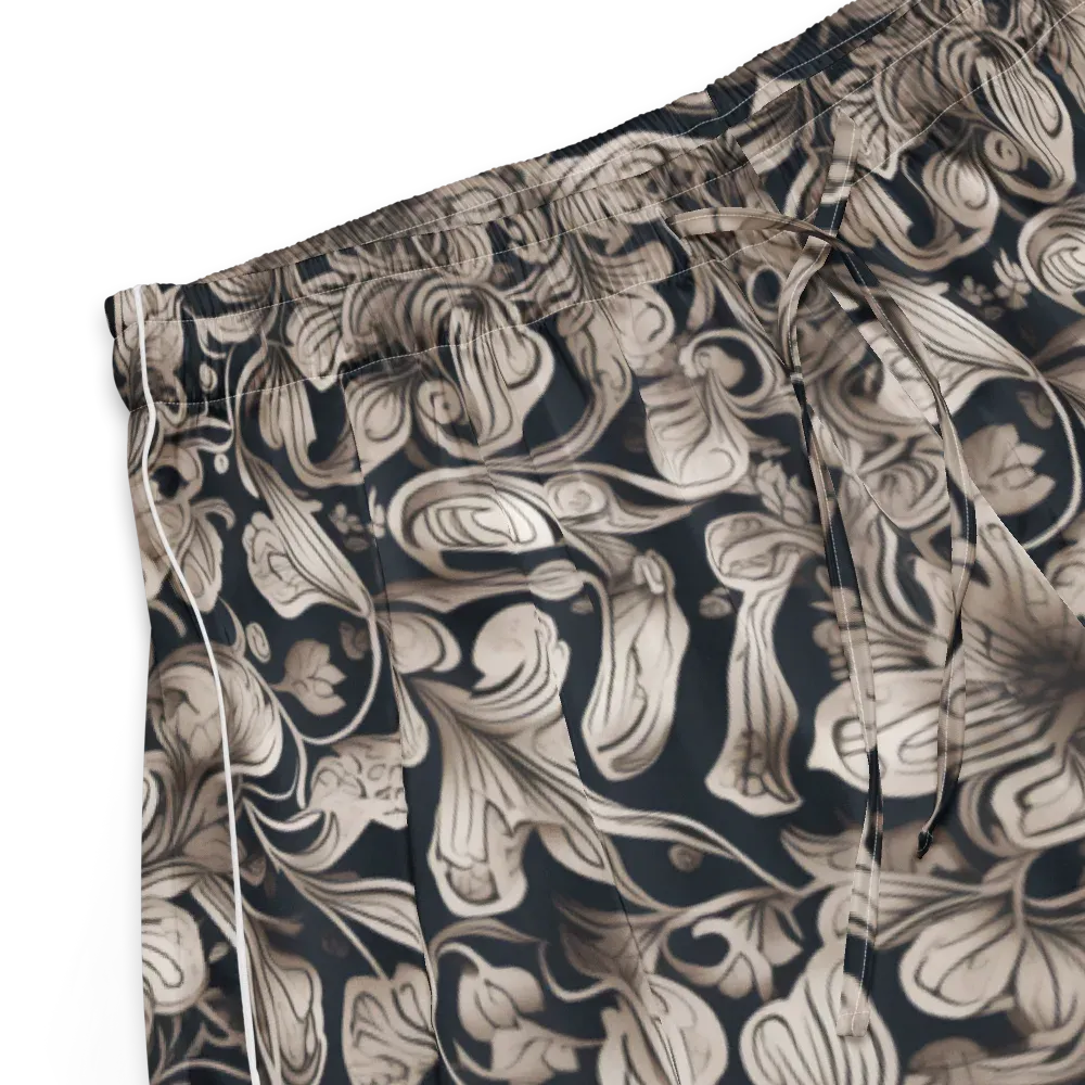 Sepia Bloom on Women's Pajama Shorts — Product details