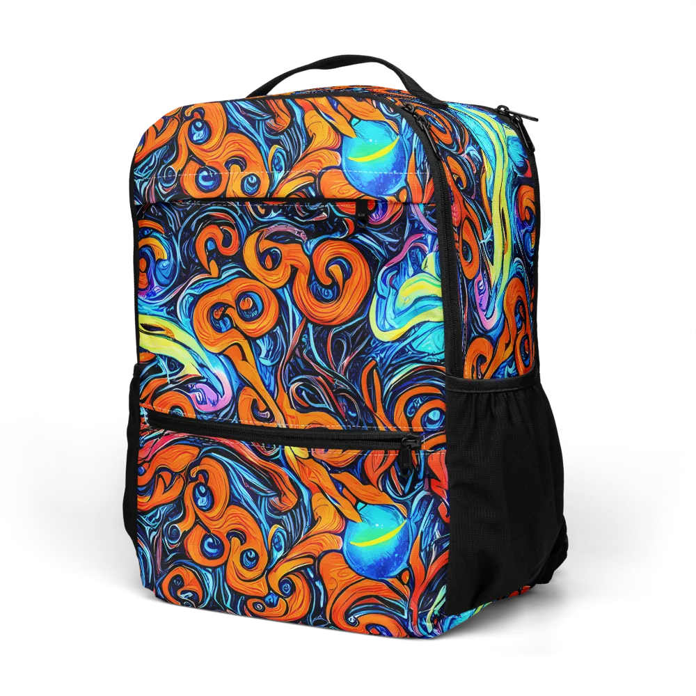 Inferno Current on Utility Backpack — Left Front
