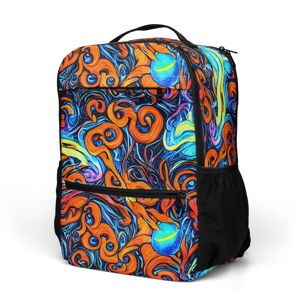 Inferno Current on Utility Backpack — Left Front