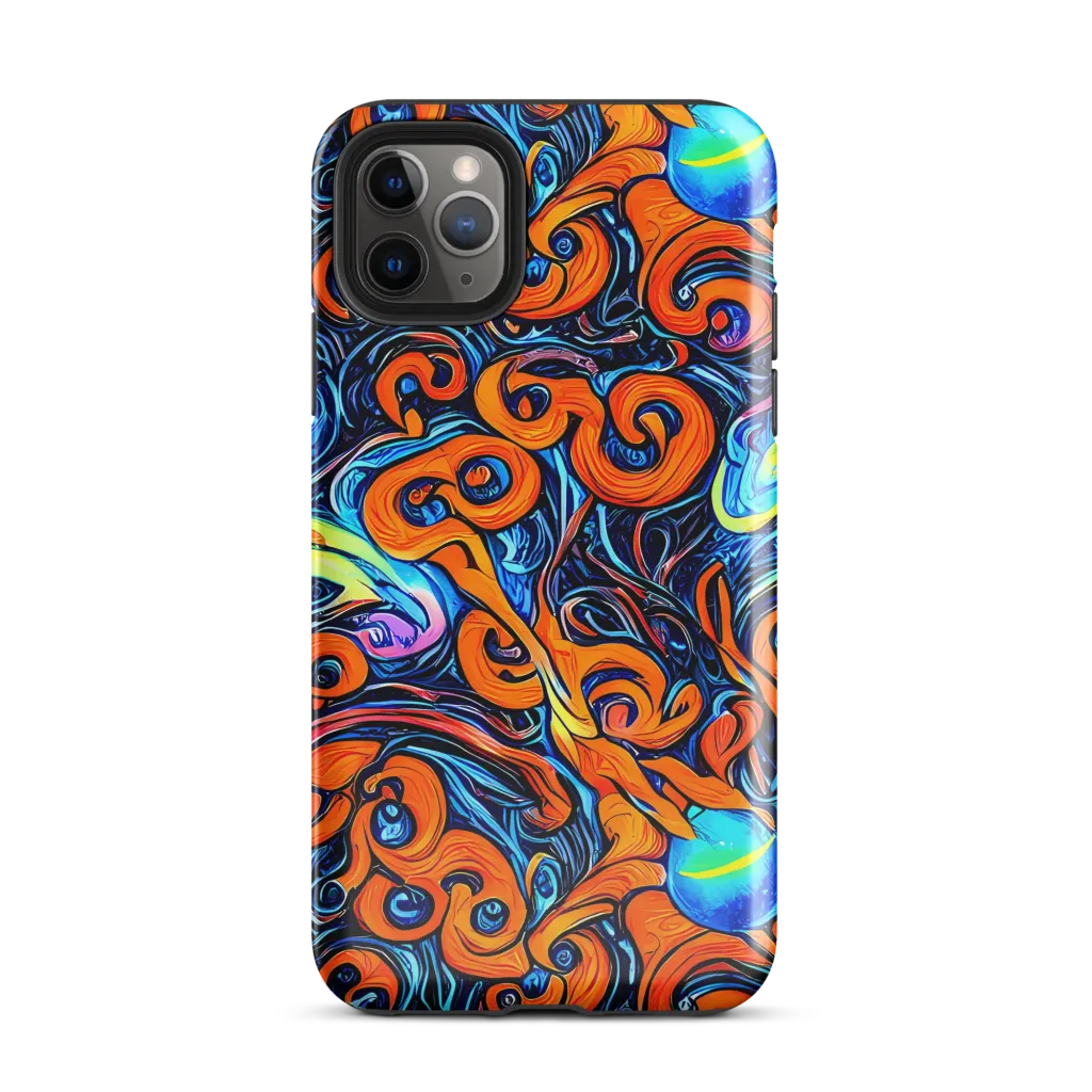 Inferno Current on Tough Case for iPhone® — Front