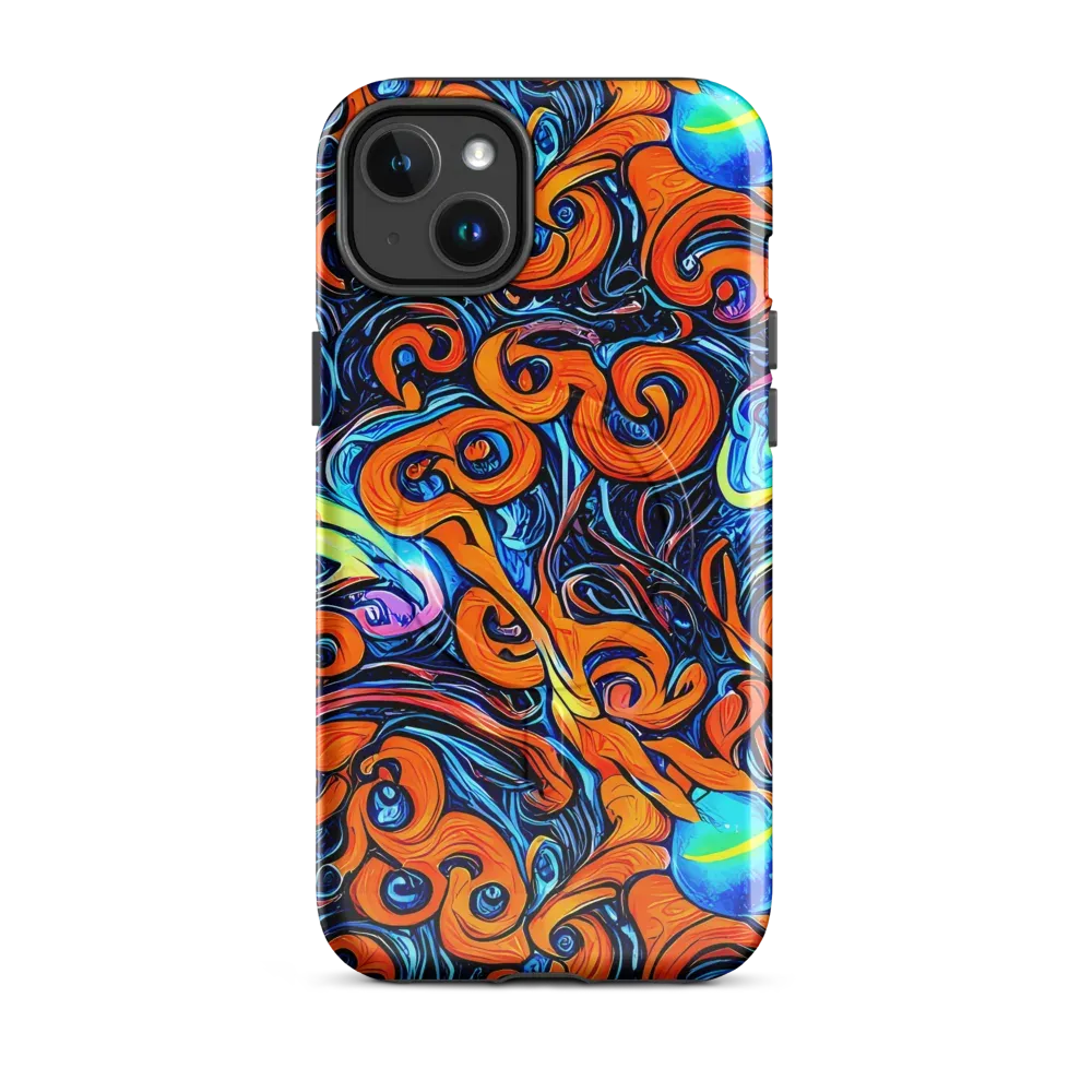 Inferno Current on MagSafe Tough Case for iPhone® — Front