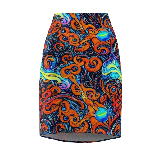 Inferno Current on a Pencil Skirt