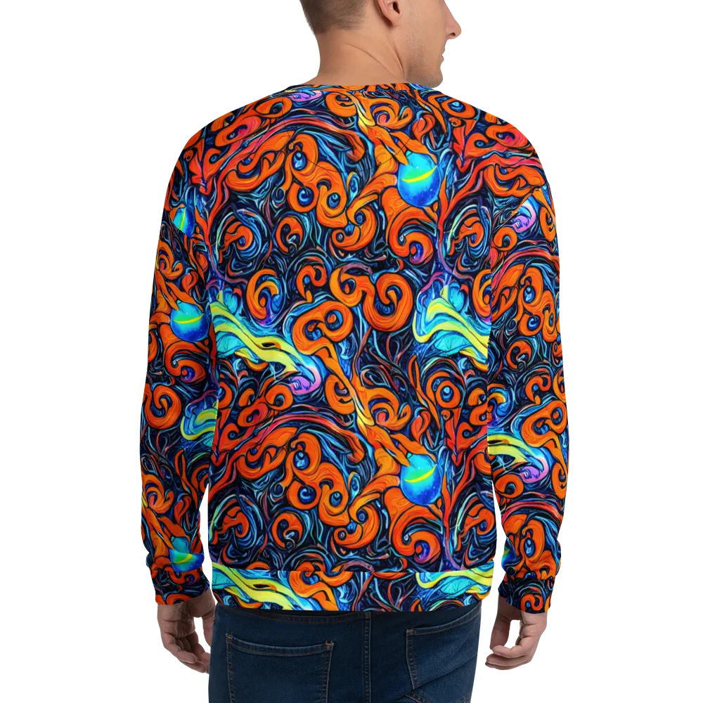 Inferno Current on Sweatshirt — Back