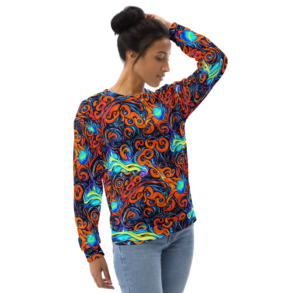 Inferno Current on Sweatshirt — Right Front