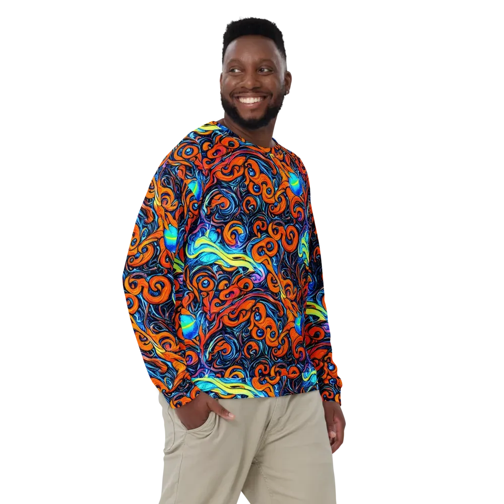 Inferno Current on Sweatshirt — Front