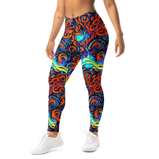 Inferno Current on a Leggings