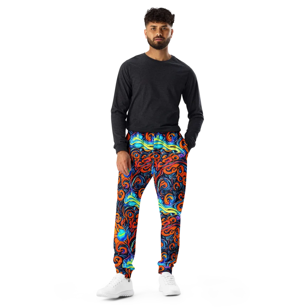 Inferno Current on Men's Joggers — Front