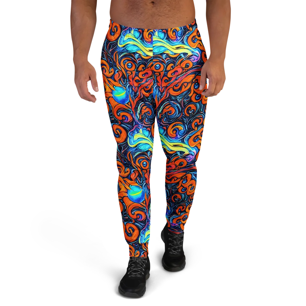 Inferno Current on Men's Joggers — Front