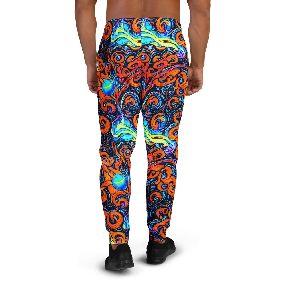 Inferno Current on Men's Joggers — Back