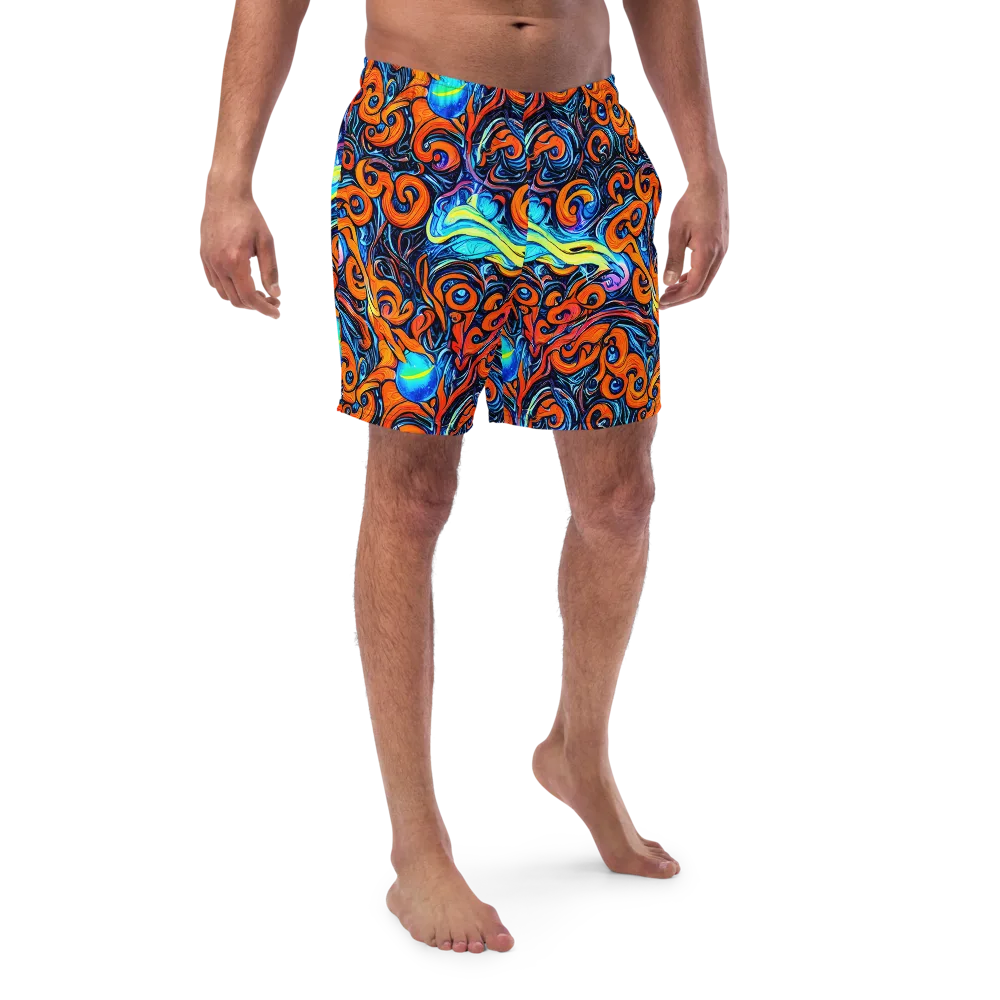 Inferno Current on Swim Trunks — Front