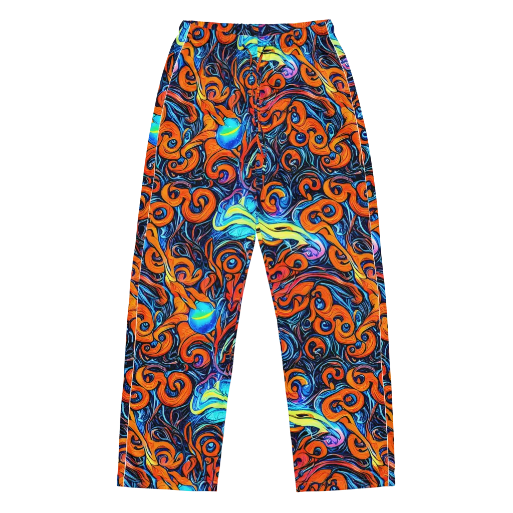 Inferno Current on Women's Pajama Pants — Front