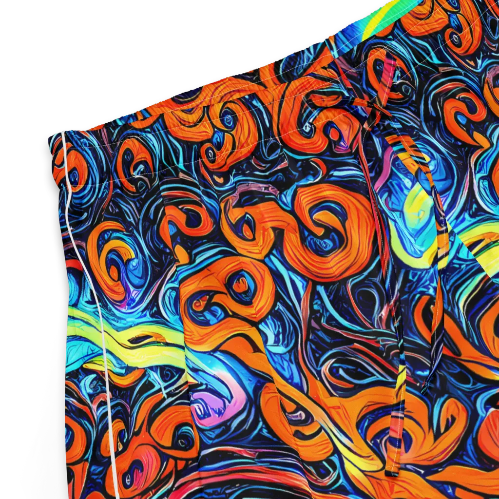 Inferno Current on Women's Pajama Shorts — Product details