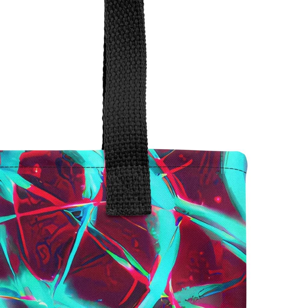 Turquoise Mayhem on Tote Bag — Product details