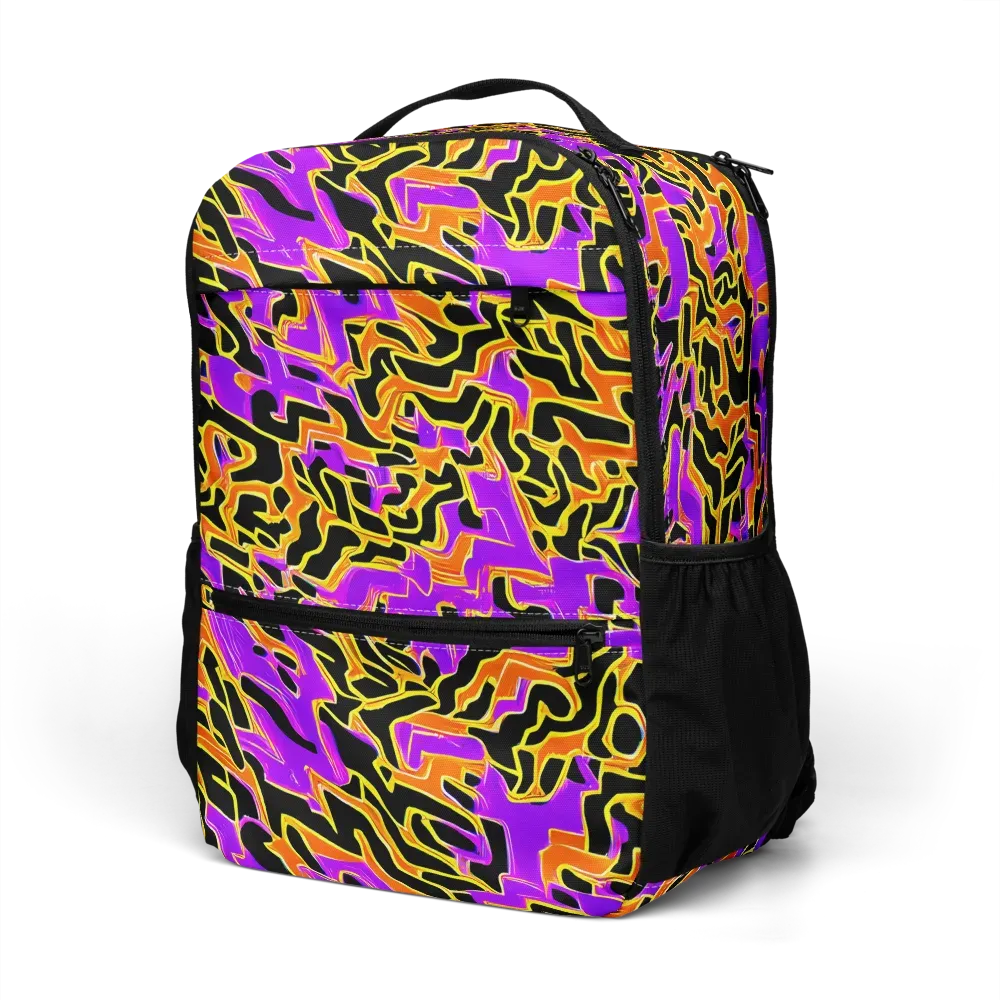 Inferno Pulse on Utility Backpack — Left Front