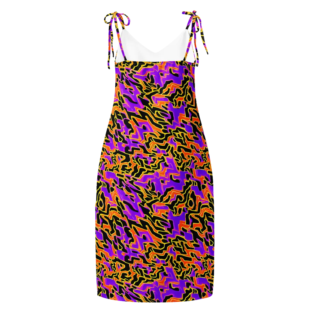 Inferno Pulse on Slip Dress — Back
